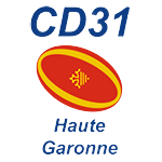 Logo du comité départemental de rugby de Haute Garonne