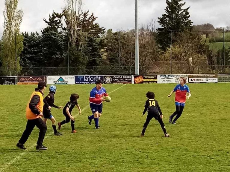 tournoi de rugby U12 du TUC à Toulouse