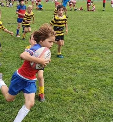 équipe U8 du Tuc rugby saison 2021-2022